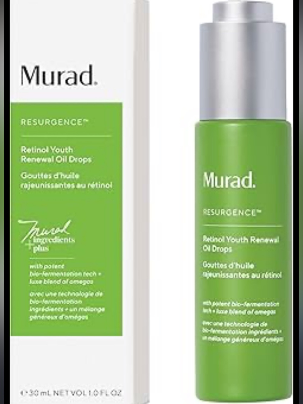 Murad Resurgence Retinol Youth Renewal Oil Drops - Green